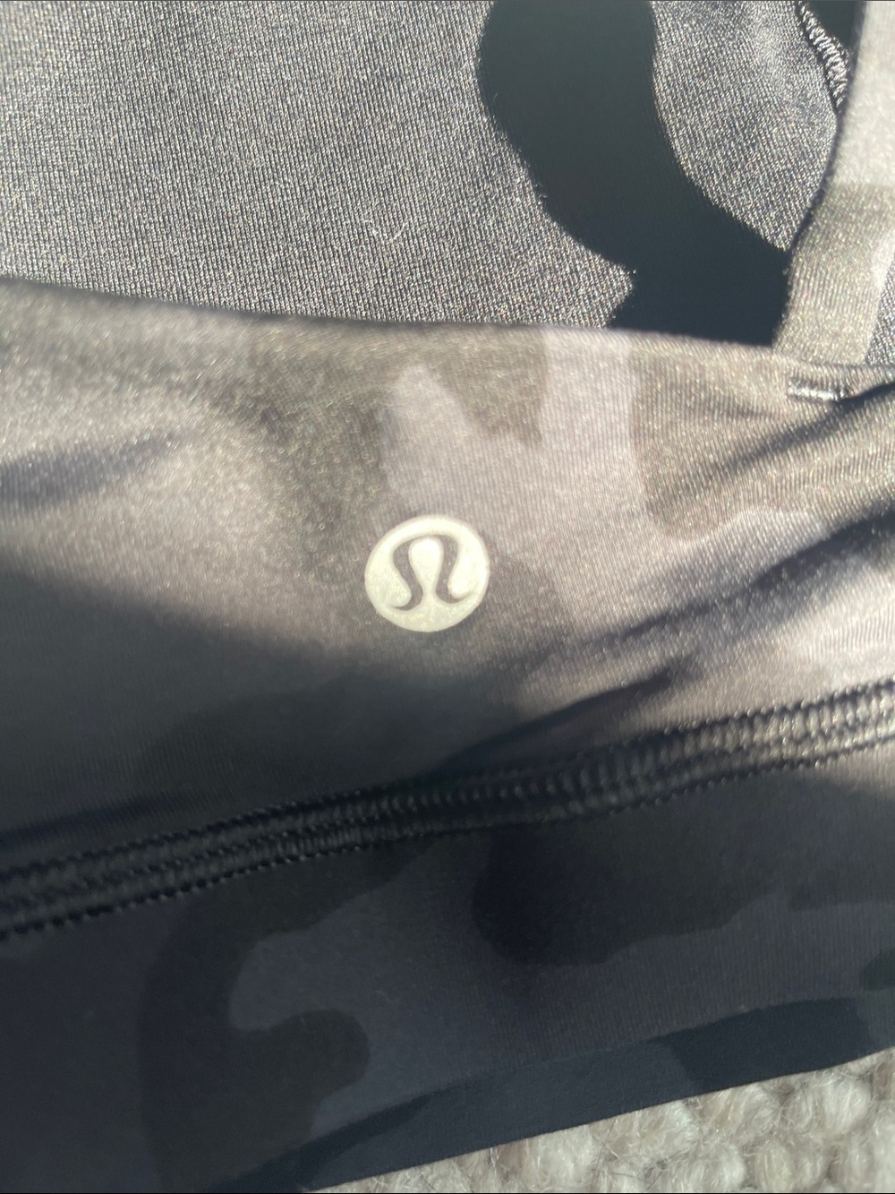 Lululemon “Energy” Sports Bra 8 - Charcoal Camo - Picture 4 of 11
